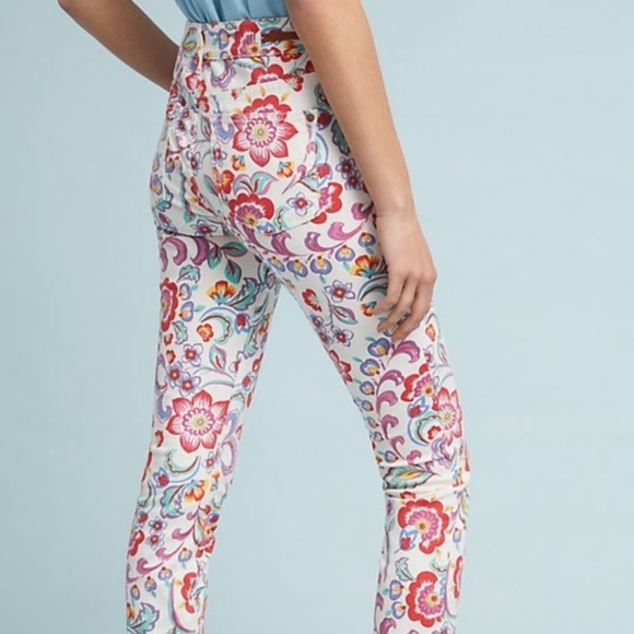 Anthropologie Pilcro Mid-Rise Skinny Ankle Jeans - Picture 3 of 6